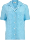 FENDI GINGHAM SHORT-SLEEVE SHIRT