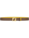 FENDI REVERSIBLE FF-LOGO BUCKLE BELT