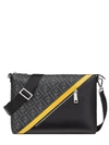 FENDI LOGO-PRINT MESSENGER BAG