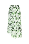 LOEWE LOEWE FLORAL PRINT PLEATED MIDI SKIRT