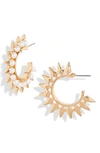 8 OTHER REASONS SHINE BRIGHT HOOP EARRINGS,8ORCC0210