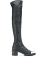 GIUSEPPE ZANOTTI METAL TOE CAP KNEE BOOTS