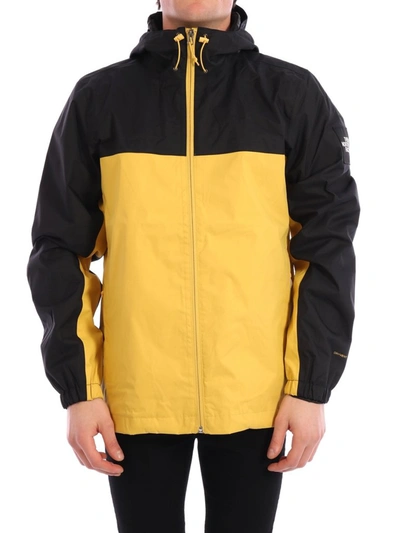 The North Face Mountain Q Hooded Technical Jacket In Yellow