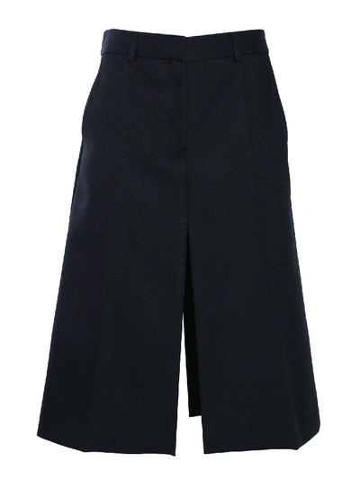 Stella Mccartney Technical Fabric Skirt In Black