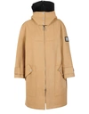 BURBERRY LISBURN WOOL COAT,BUR5R425BEI