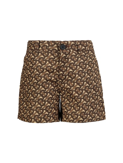 Burberry Kids Shorts For Boys In Brown