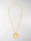 VERSACE MEDUSA MEDALLION NECKLACE,13264157