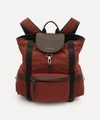 Want Les Essentiels De La Vie Avalon Italian Nylon Backpack In Sienna