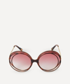 CHLOÉ CARLINA HALO SUNGLASSES,000712012