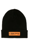 HERON PRESTON HERON PRESTON LOGO PATCH KNITTED BEANIE