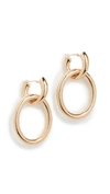 ARIEL GORDON JEWELRY 14K LINKED HELIUM HOOPS