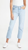 LEVI'S 501 CROP JEANS LUXOR RAIN,LEVIV20629