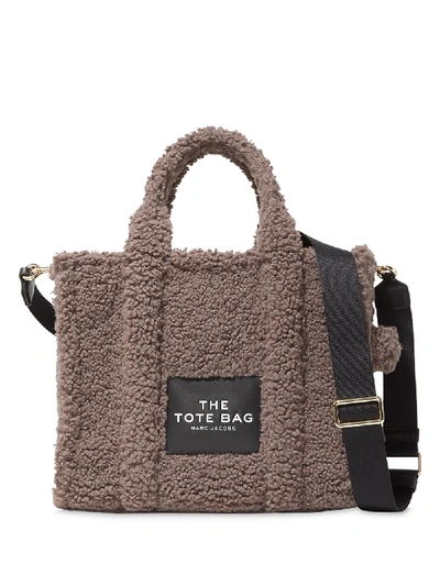 Marc Jacobs Medium The Teddy Tote Bag In Grey