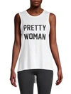 SOUTH PARADE PRETTY WOMAN COTTON-BLEND MUSCLE TEE,0400012965284