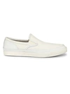 John Varvatos Jet Slip-on Sneakers In Bone White