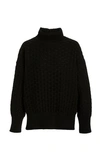 RACHEL COMEY Woven Rolled-Neck Pima Cotton Sweater,803983