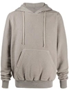 RICK OWENS DRKSHDW DRAWSTRING JERSEY HOODIE