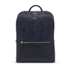 Smythson Zip Around Backpack In Panama In Navy