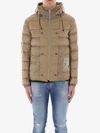 Ten C Padded Jacket In Beige