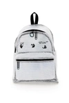OFF-WHITE PVC BACKPACK WITH LOGO