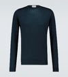 JOHN SMEDLEY VIRGIN WOOL SWEATER,P00497176