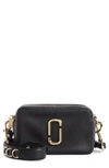 The Marc Jacobs The Softshot 17 Leather Crossbody Bag In Balsam Fir