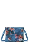 Herschel Supply Co Alder Pouch Crossbody In Summer Floral Heaven Blue