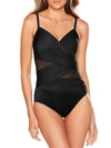 Miraclesuit Network Mystique Underwire One-piece In Black
