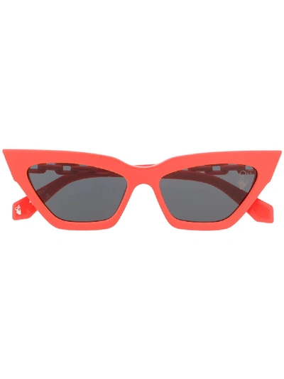 Off-white Nina Cat-eye Frame Sunglasses In Orange