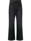 ACNE STUDIOS BOOTCUT CROPPED JEANS