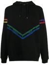 GIVENCHY CHAIN PRINT DETAIL HOODIE