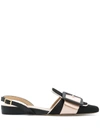 PORTS 1961 BUCKLE SLINGBACK FLAT PUMPS