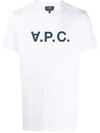 Apc A.p.c. Standard Grand Vpc Logo T-shirt In White