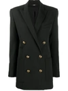 BALMAIN FITTED DOUBLE-BREASTED BLAZER