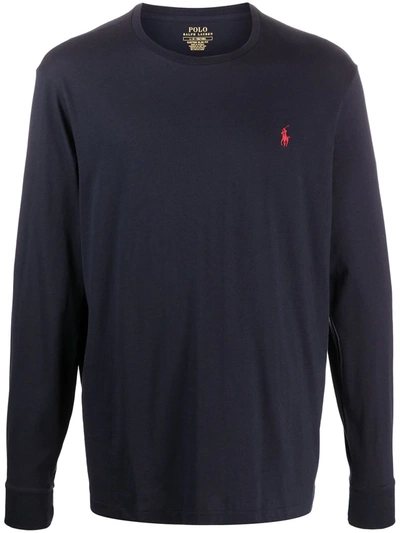 POLO RALPH LAUREN LOGO EMBROIDERED SWEATSHIRT