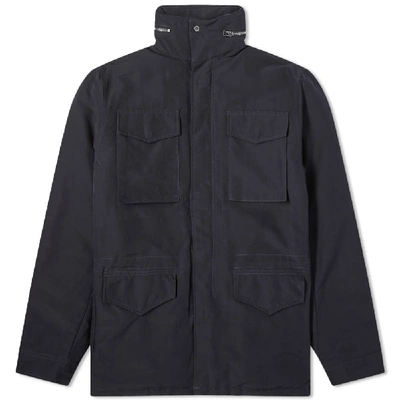 Nn07 Padded Shell Field Jacket In Blue
