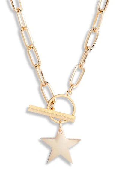 8 Other Reasons Idol Pendant Necklace In Gold