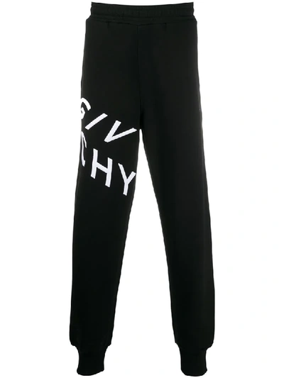 Givenchy Logo-print Track Trousers In Black