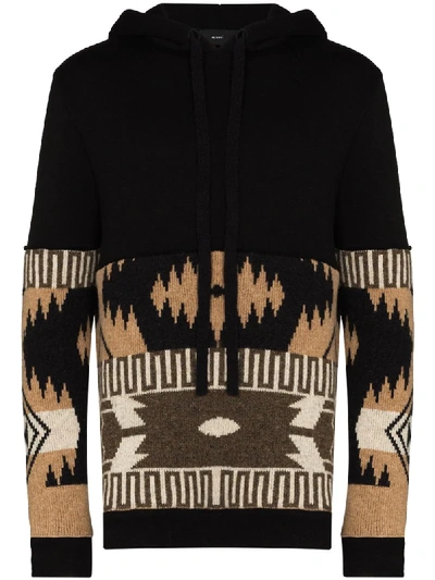 ALANUI ICON SHETLAND PANEL HOODIE