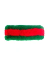 GUCCI WEB FURRY HEADBAND