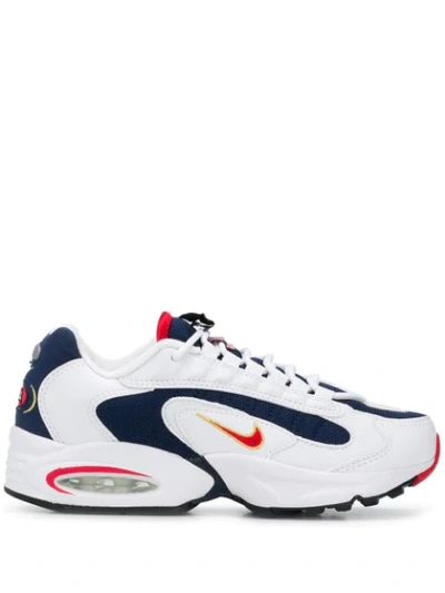 Nike Team Usa Air Max Triax Sneakers In Midnight Navy/ Red/ White