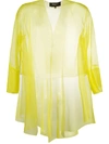 PAULE KA ASYMMETRIC SHEER BLAZER