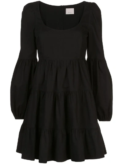 chinese dress ladies Babydoll Hem Long Sleeve Dress main image 0
