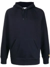 Carhartt Hooded Chase Sweatshirt In Blue