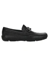 Ferragamo Parigi Bit Driving Moccasin In Black