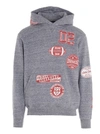 DSQUARED2 SCUDETTI HOODIE,11491211