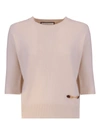 GUCCI CASHMERE TOP WITH HORSEBIT,11491357