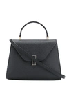 Valextra Iside Medium Bag In Black