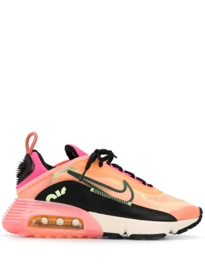 Nike Air Max 2090 运动鞋 – Barley Volt  Black Atomic Pink  Pink Glow  Guava Ice  Melon Tint In Barely Volt/black/atomic Pink