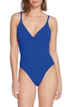 ROBIN PICCONE OLIVIA KNOT DETAIL ONE-PIECE SWIMSUIT,201816
